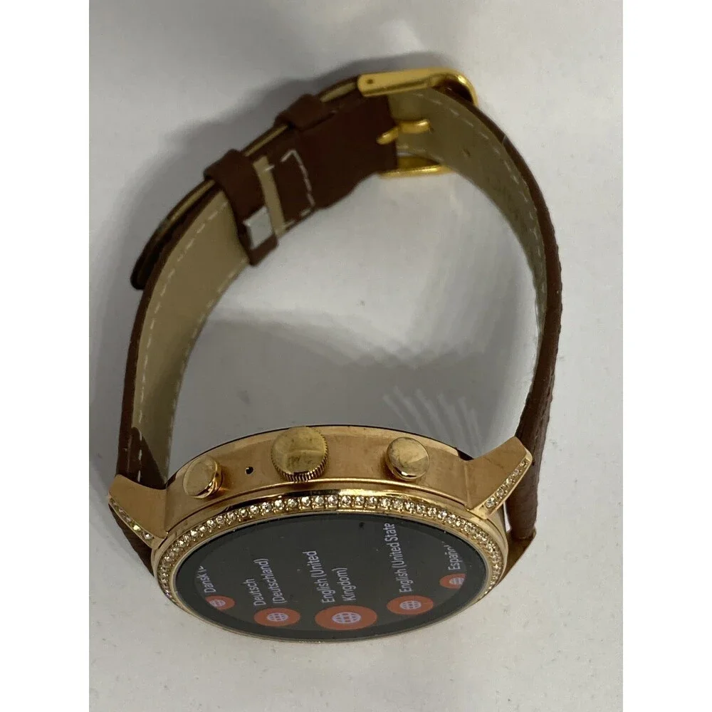 Fossil Gen 4 Authentic Digital Dial Smart Watch Custom Band FTW6011 LT437